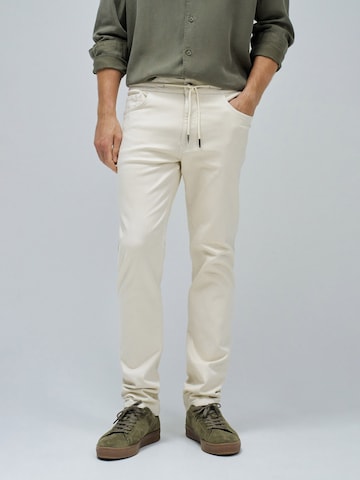 Salsa Jeans Regular Chino in Beige: voorkant