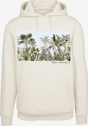 Merchcode Sweatshirt in Beige: voorkant