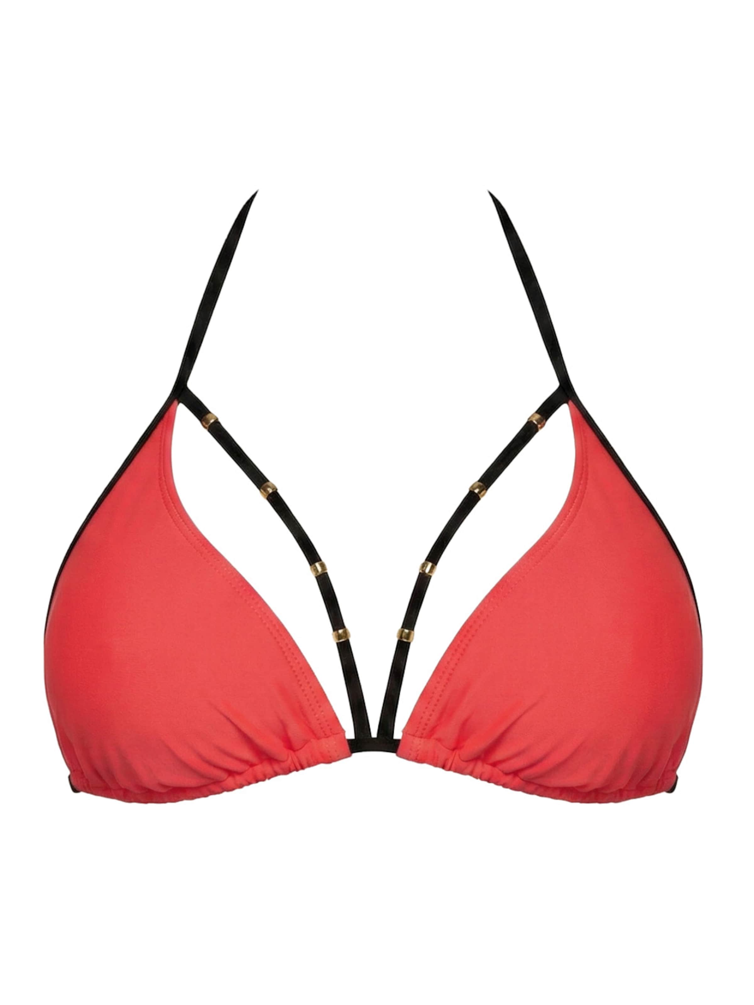 Marko Push-up Bikinitop 'Amal M-807 (1)' in Oranje: voorkant