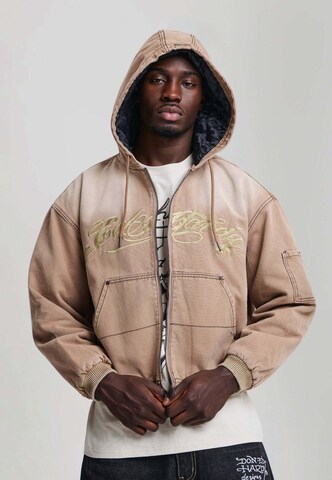 Veste d’hiver Ed Hardy en marron