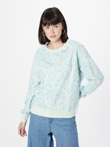 Ragwear Sweatshirt 'JAVVA' in Grün: Vorderseite