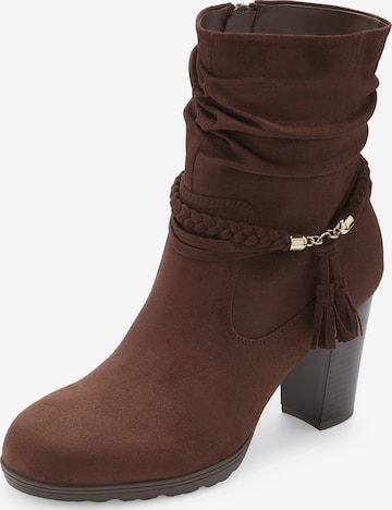 LASCANA Stiefelette in Braun: Vorderseite