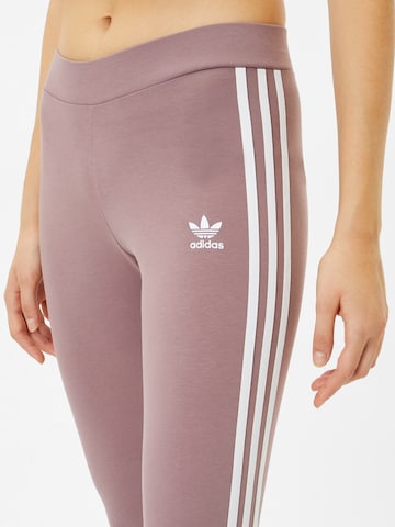 ADIDAS ORIGINALS - Skinny Leggings 'Adicolor Classics 3-Stripes' en lila