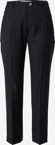 Sonia Rykiel Regular Pleated Pants in Black: front