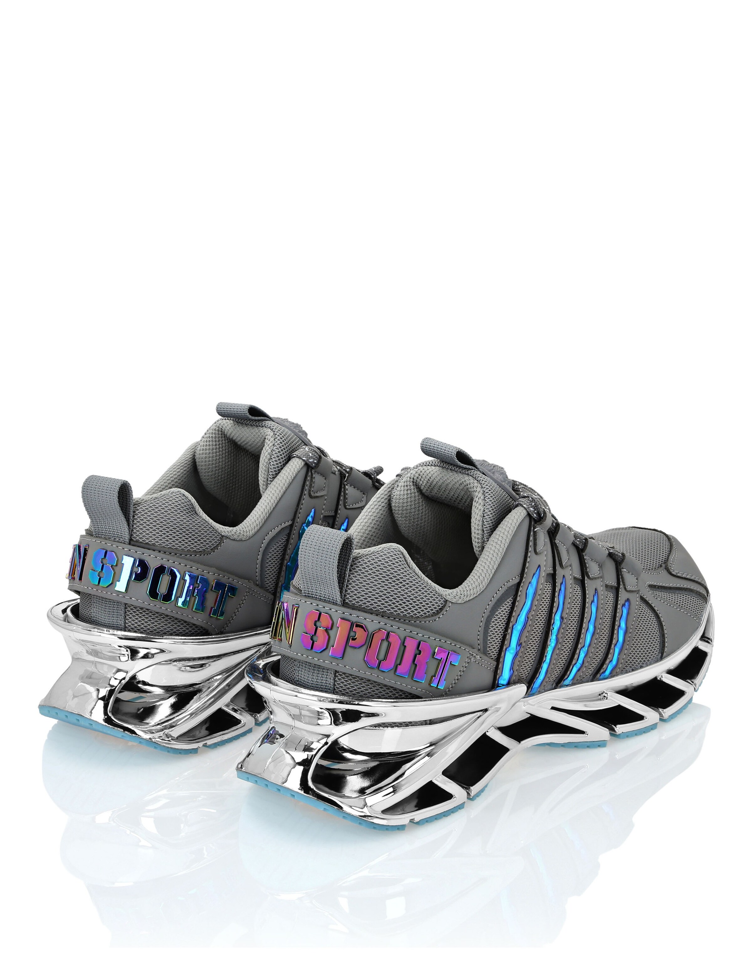 Plein Sport - Zapatillas deportivas bajas en gris