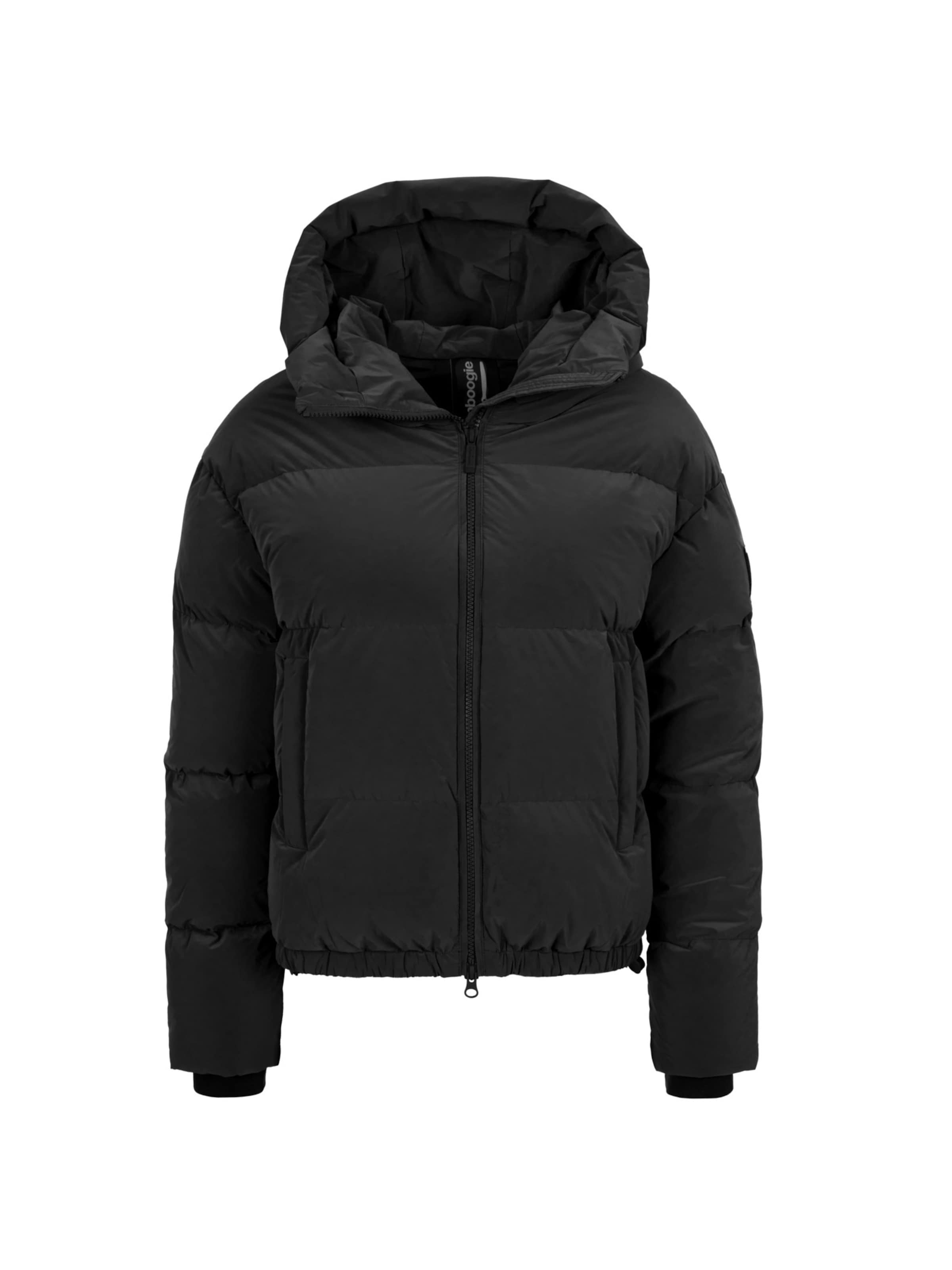 BOMBOOGIE Winter jacket 'Riga' in Black: front
