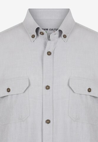 DENIM CULTURE Regular fit Overhemd 'Darell' in Grijs