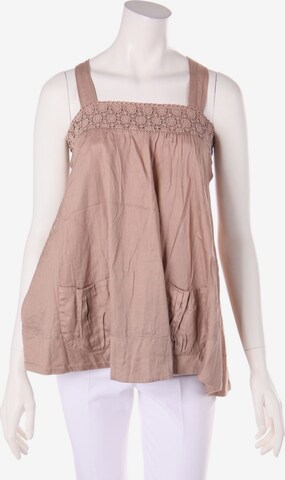 Sandro Top & Shirt in XS in Beige: front