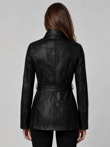 Manteau mi-saison 'Elin' Agamaa en noir