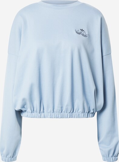 ADIDAS ORIGINALS Sweatshirt in hellblau / schwarz, Produktansicht