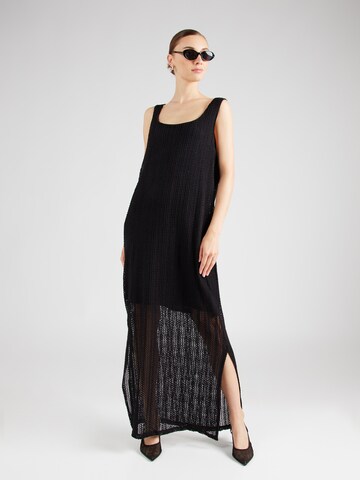 VERO MODA Knitted dress 'VMHEIDI' in Black: front