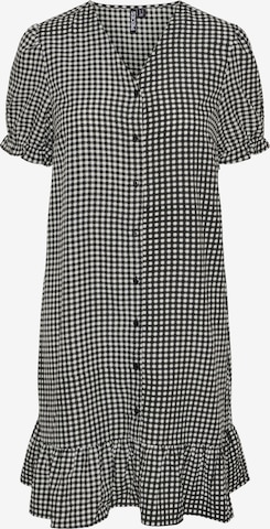 Robe-chemise 'Sienna' PIECES en noir : devant