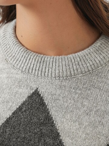 BigdartPulover 'Pullover' - siva boja