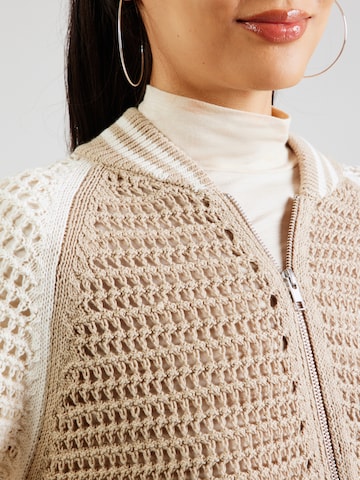 DRYKORN Gebreid vest 'NALFY' in Wit