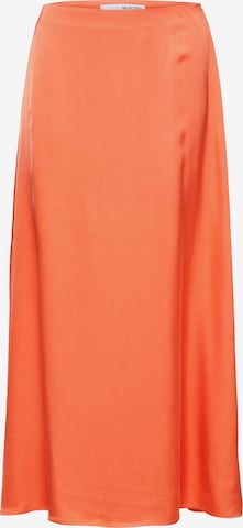 SELECTED FEMME Skirt 'Franziska' in Orange: front