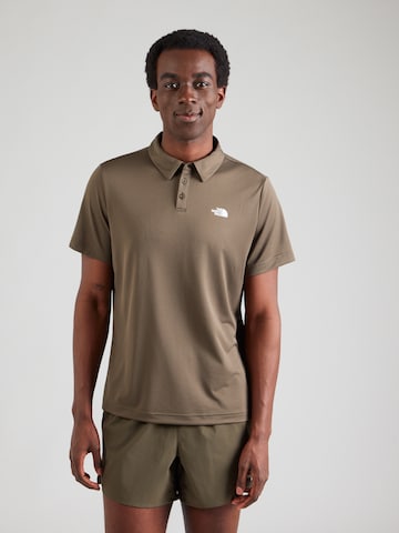 THE NORTH FACERegular Fit Tehnička sportska majica 'TANKEN' - zelena boja: prednji dio