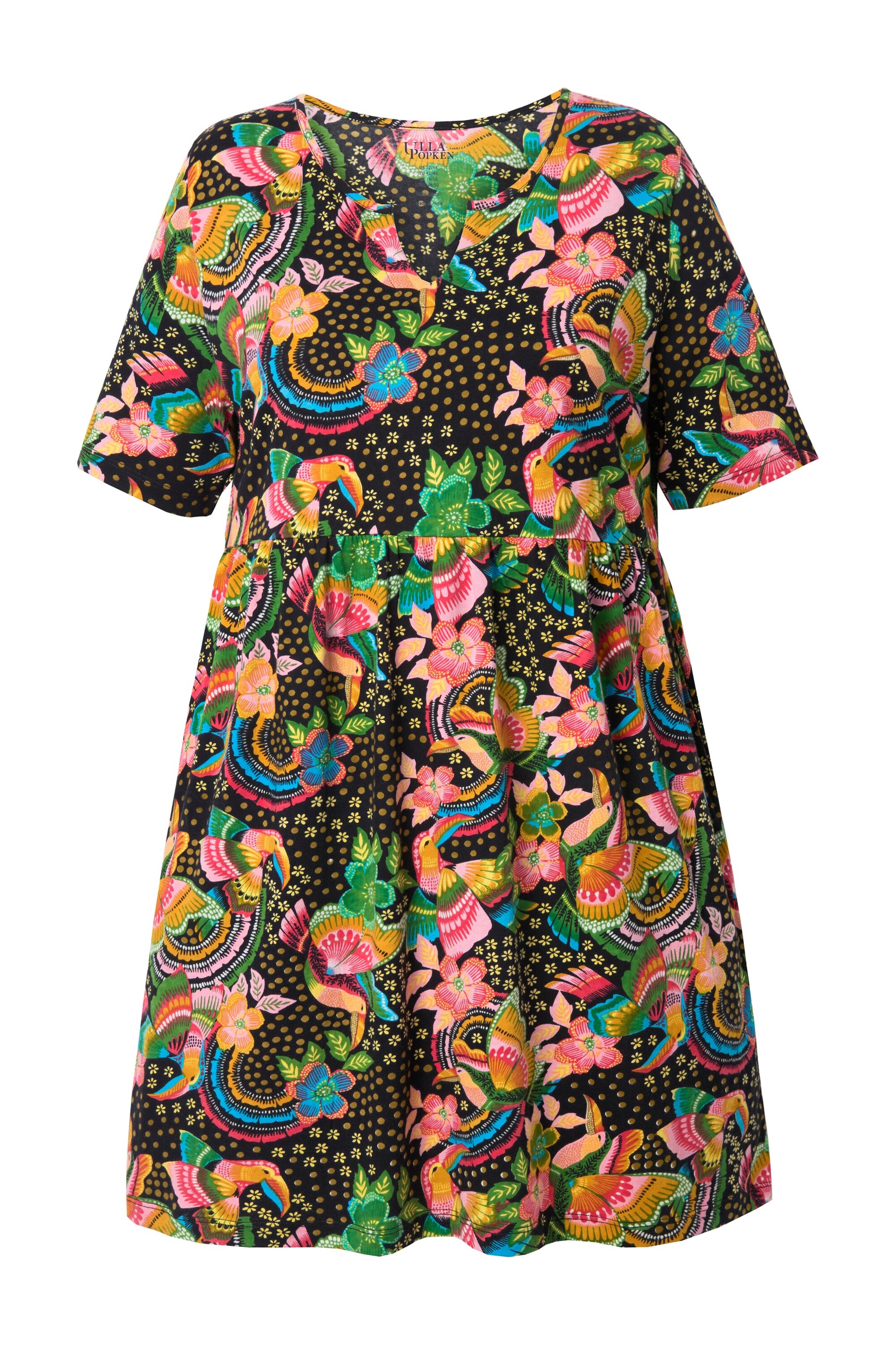 Ulla Popken Shirt in Gemengde kleuren: voorkant