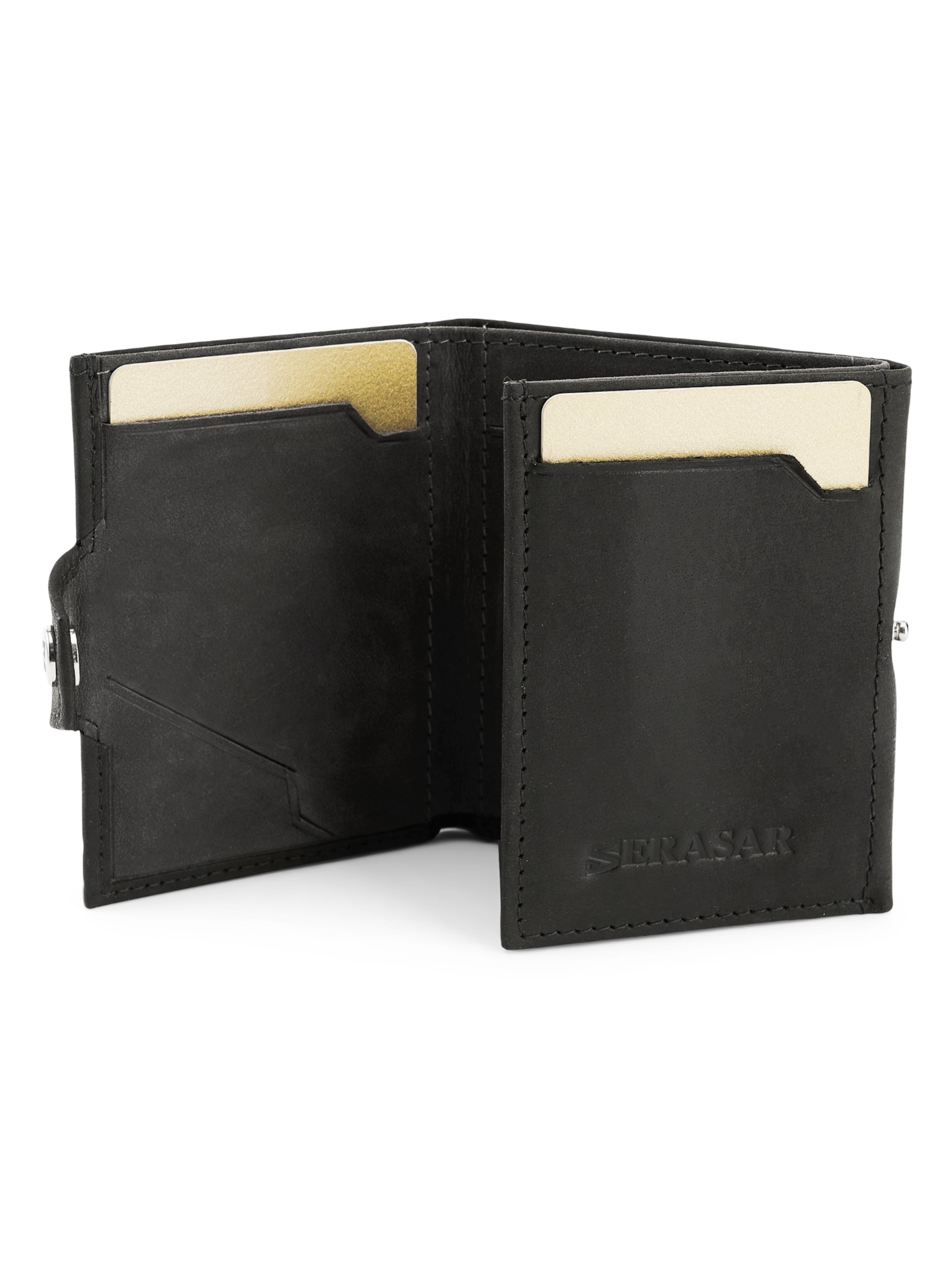 Porte-monnaies 'Genius' SERASAR en noir