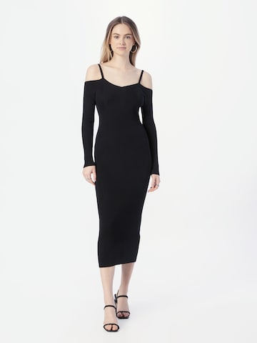 Rochie de la Abercrombie & Fitch pe negru: față