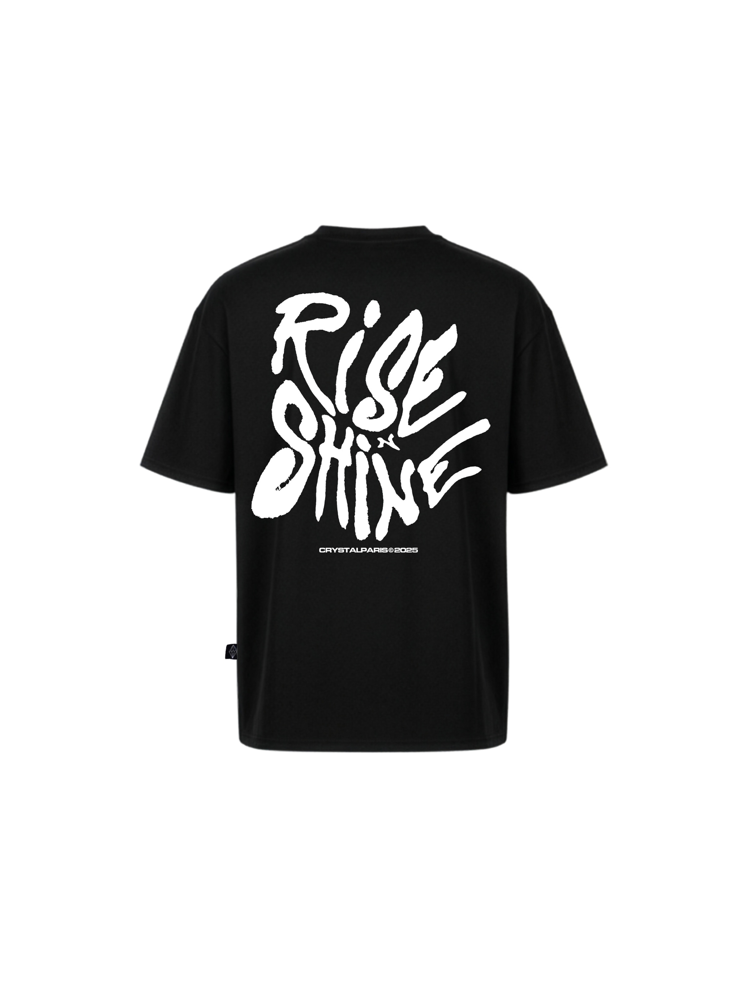 Crystal Paris Shirt 'Shine' in Zwart