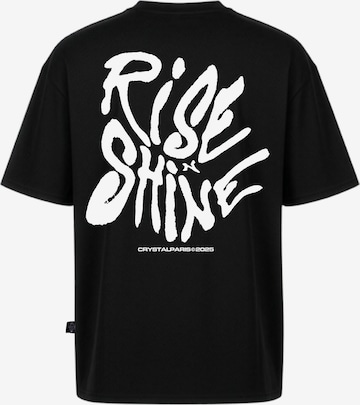 Crystal Paris Shirt 'Shine' in Black: front