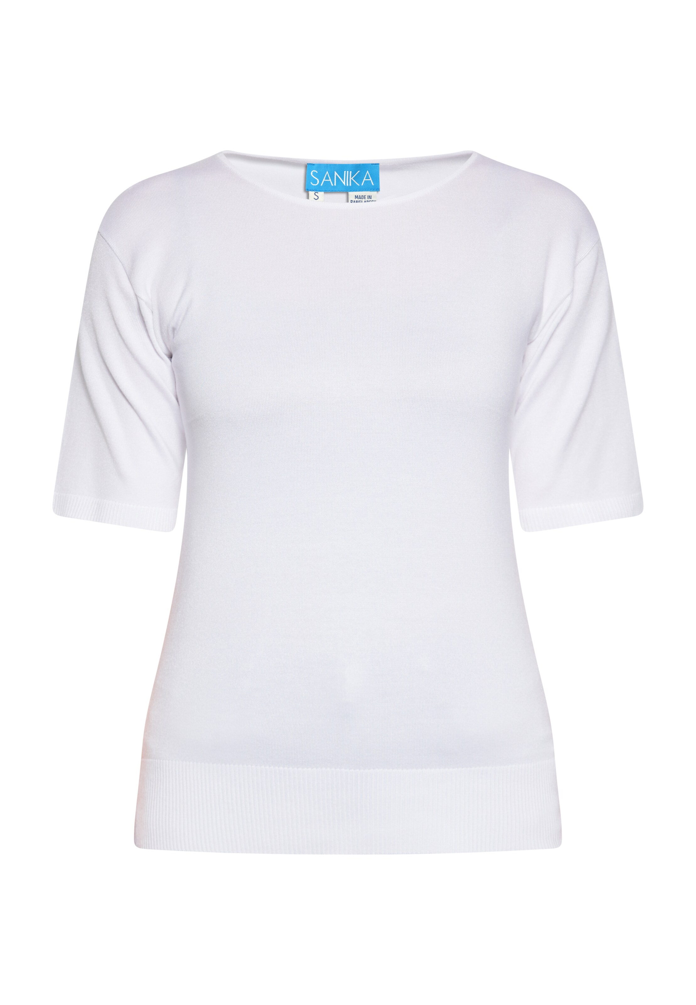 SANIKA T-Shirt in Weiß: Vorderseite