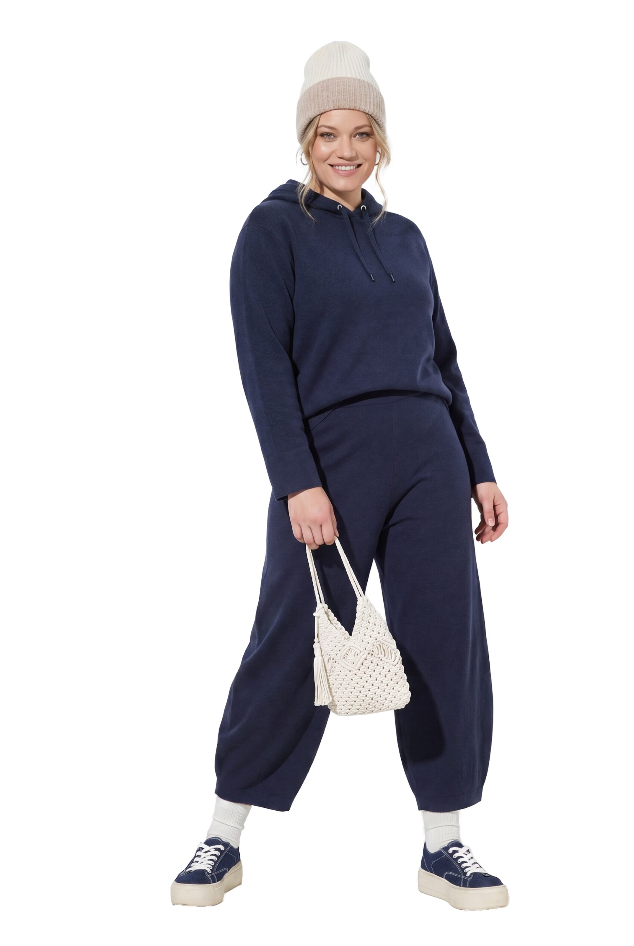 Ulla Popken Loose fit Pants in Blue
