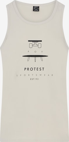 PROTEST Shirt 'PRTPacu' in White: front