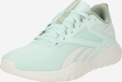 Sportiniai batai 'Flexagon Energy 4' iš Reebok, spalva – vandens spalva / žalia / balta, Prekių apžvalga