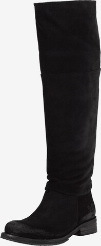 Bottes FELMINI en noir : devant