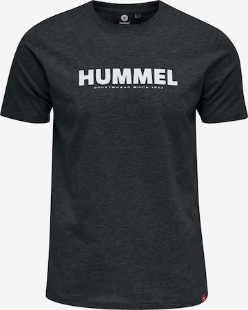 T-Shirt fonctionnel Hummel en noir : devant