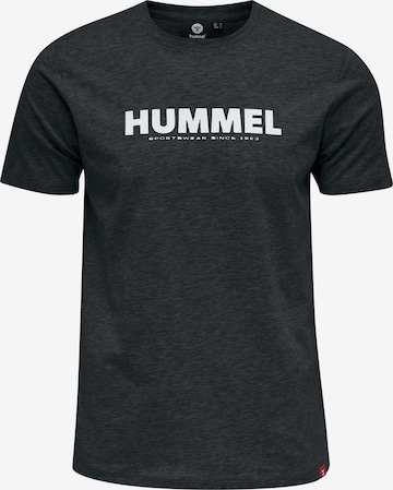 Hummel Funkcionalna majica | črna barva: sprednja stran