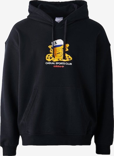 Megztinis be užsegimo iš ADIDAS ORIGINALS, spalva – geltona / raudona / juoda / balta, Prekių apžvalga