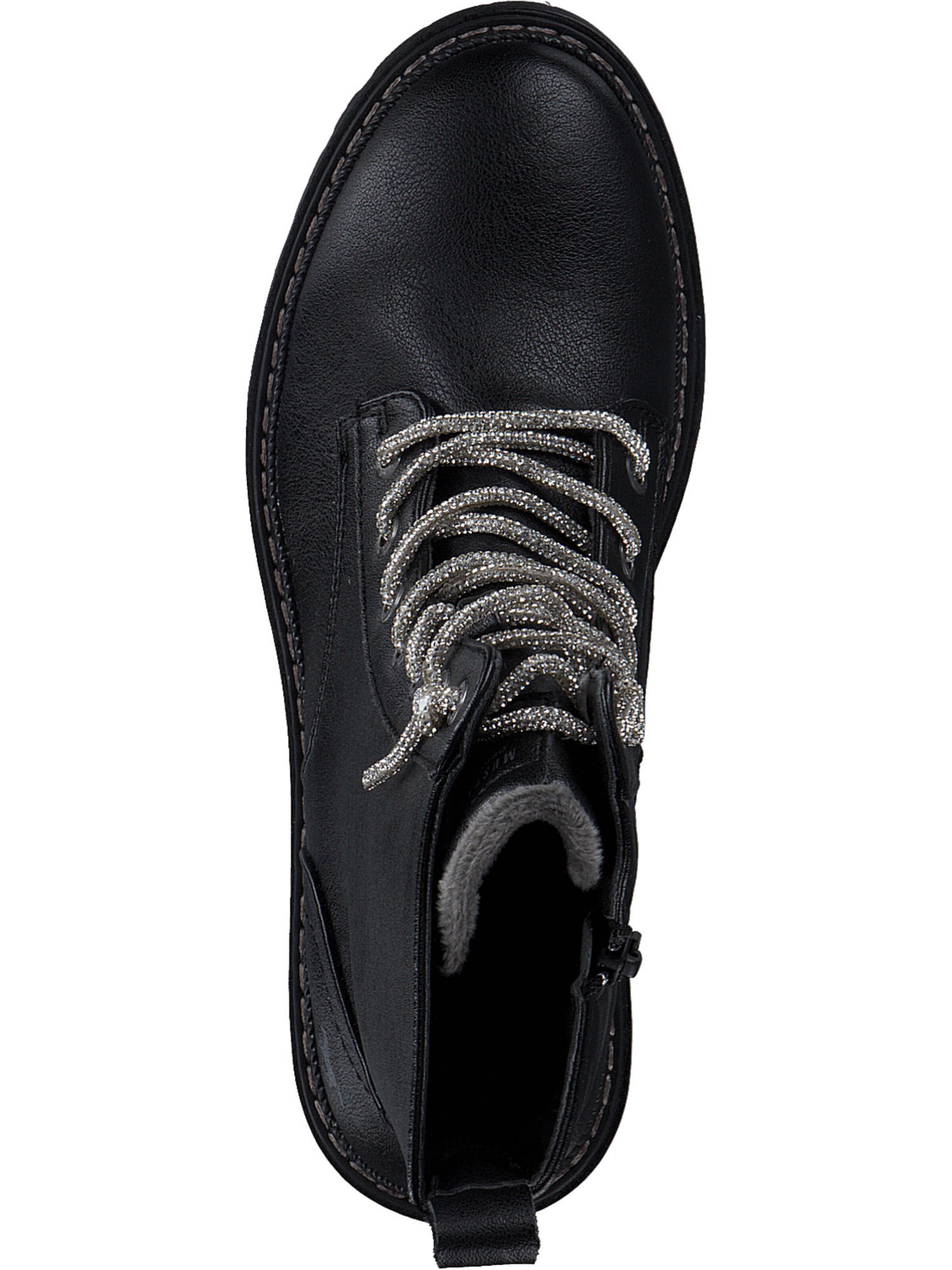 MUSTANG Lace-up bootie in Black