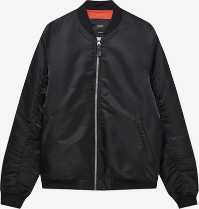 Pull&Bear Veste mi-saison en noir, Vue avec produit