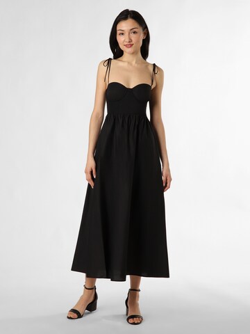 Marie Lund Summer Dress in Black: front