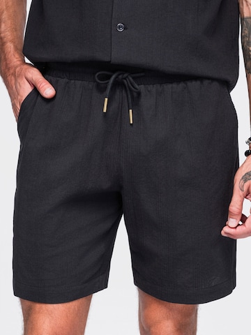 Ombre Pants in Black