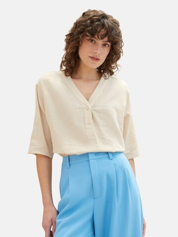 TOM TAILOR - Blusa en blanco