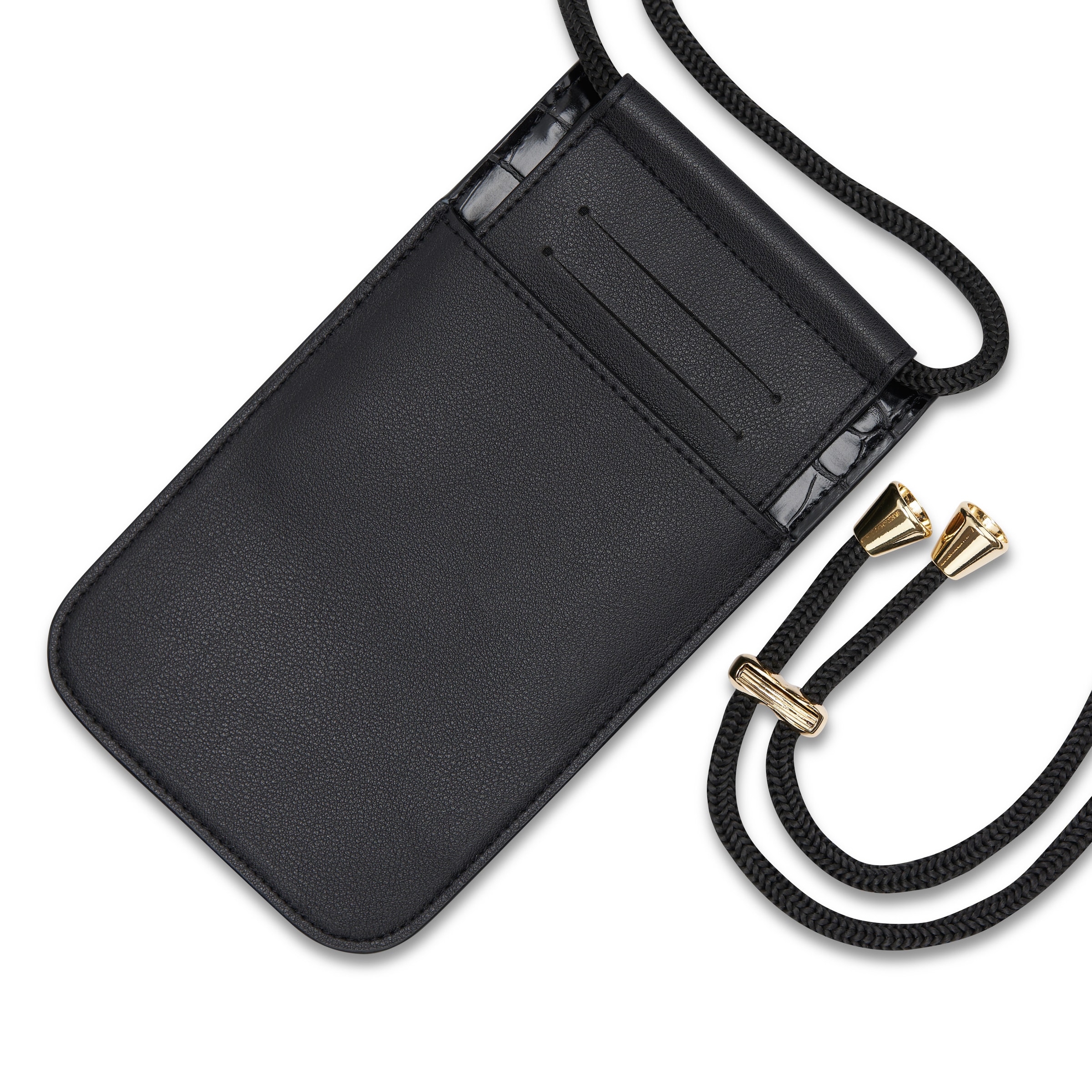 juoda Expatrié Rankinė su ilgu dirželiu 'Amelie'