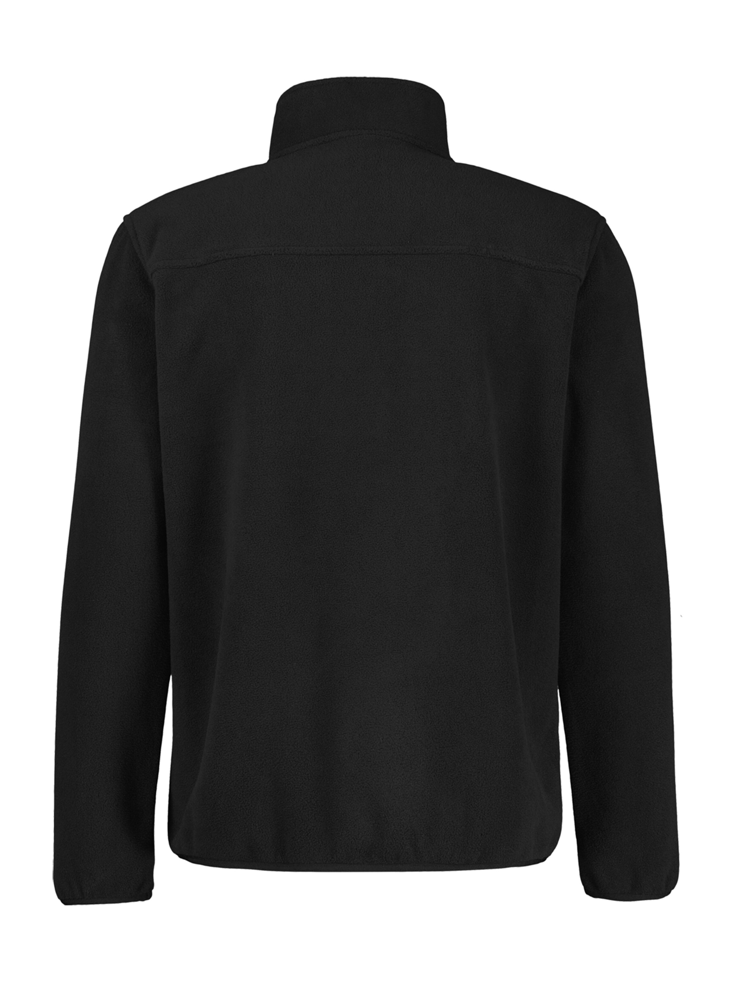 LERROS Fleece jas in Zwart