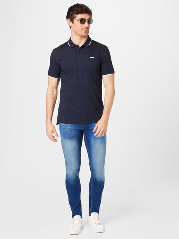 HUGO Poloshirt 'Dinoso' in Blau