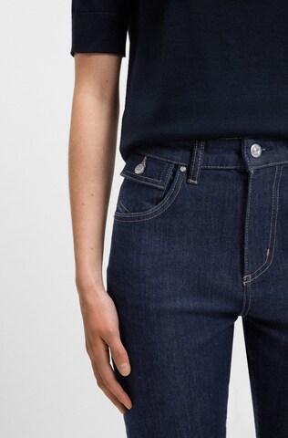 BOSS Bootcut Jeans 'Lyris' in Blau