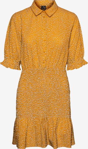 VERO MODA Платье-рубашка 'Dicthe' в Оранжевый: спереди