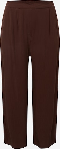 Regular Pantalon 'Imen' Guido Maria Kretschmer Curvy en marron : devant