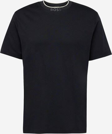 T-Shirt BOSS en noir : devant