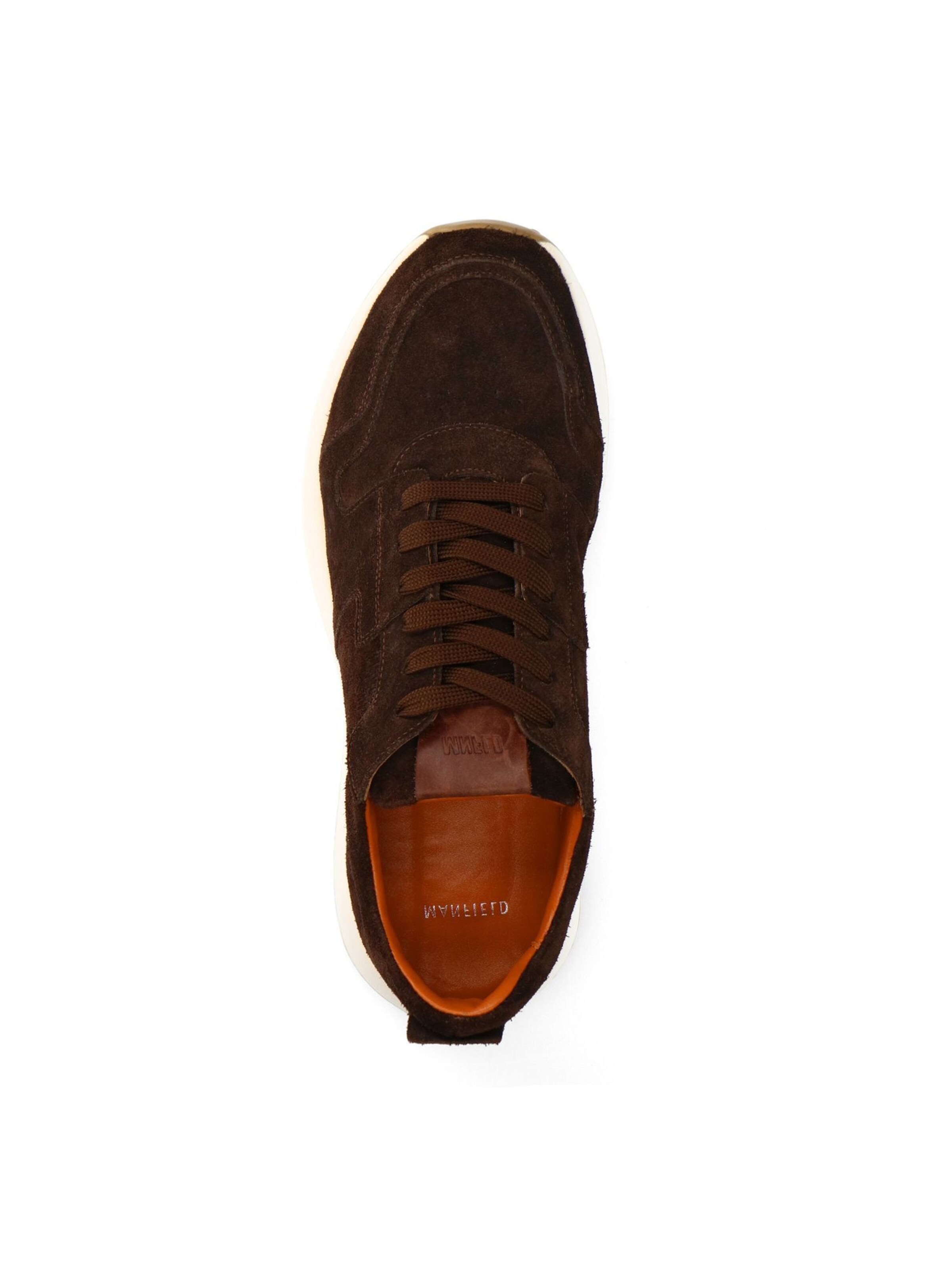 MANFIELD Sneaker in Braun