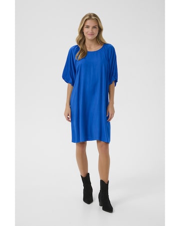 Cream Dress 'Estella ' in Blue