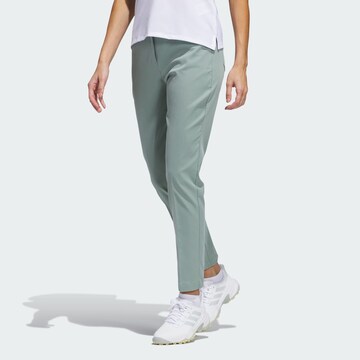 ADIDAS PERFORMANCE Slim fit Workout Pants 'Ultimate365' in Green: front