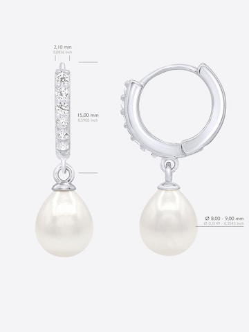 Ateliers Saint Germain Oorbellen 'Madrague' in Wit