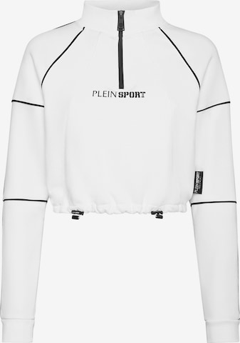 Felpa di Plein Sport in bianco: frontale
